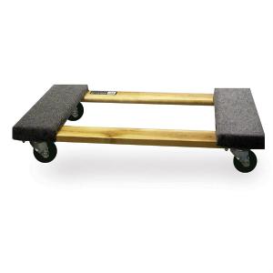 1000 lb. Capacity Mover's Furniture Dolly, Strong Wood Base w/ 3 in. Swivel Casters, 30 in. x 18-3/8 in. BFOHDFDOLLY New Buffalo Corporation Shop Offer Cheap Online