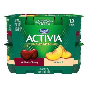 Activia Black Cherry And Peach Yogurt 48oz Visa Payment Cheap Pice