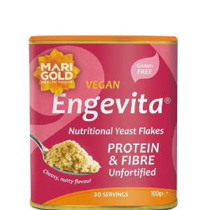 Marigold Engevita Nutritional Yeast Flakes Protein   Fibre Unfortified (Pink) 100g Cheap Sale 100% Authentic