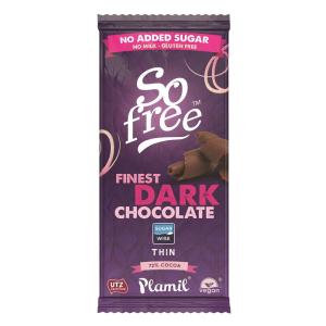 Plamil So Free No Added Sugar Finest Dark Chocolate 70g Official Site For Sale