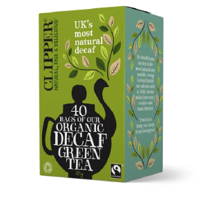 Clipper Organic Decaf Green Tea 40 Unbleached Bags Cheap Pice Wholesale