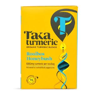 Taka Turmeric Organic Rooibos Honeybush Turmeric Tea 33g Authentic For Sale