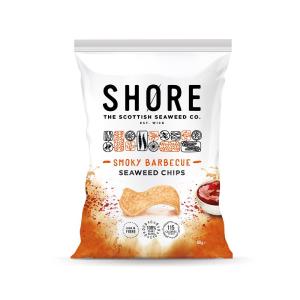 Shore Smoky Barbecue Flavour Seaweed Chips 80g Popular Online