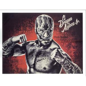 Dragon Azteca Jr Autographed Photo Recommend Cheap Online