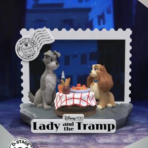Beast Kingdom Disney 100 Years of Wonder Lady And The Tramp Statue Clearance Online Official Site