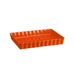 Emile Henry Deep Rectangular Tart Dish - Toscane Sale Geniue Stockist