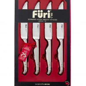 Furi Serrated Steak Knives 4 Piece Set Cheap Sale How Much