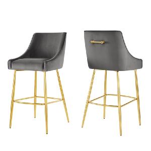 Discern Bar Stools Set of 2 Cheap Fashion Style