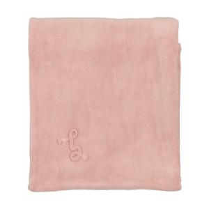 Rose smoke velour blanket by Bee & Dee Visit Sale Online