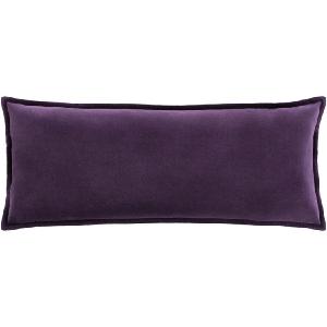 12" x 30" Cotton Velvet Pillow with Insert Get Authentic