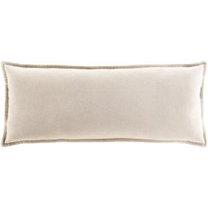 12" x 30" Cotton Velvet Pillow with Insert Visa Payment Cheap Pice