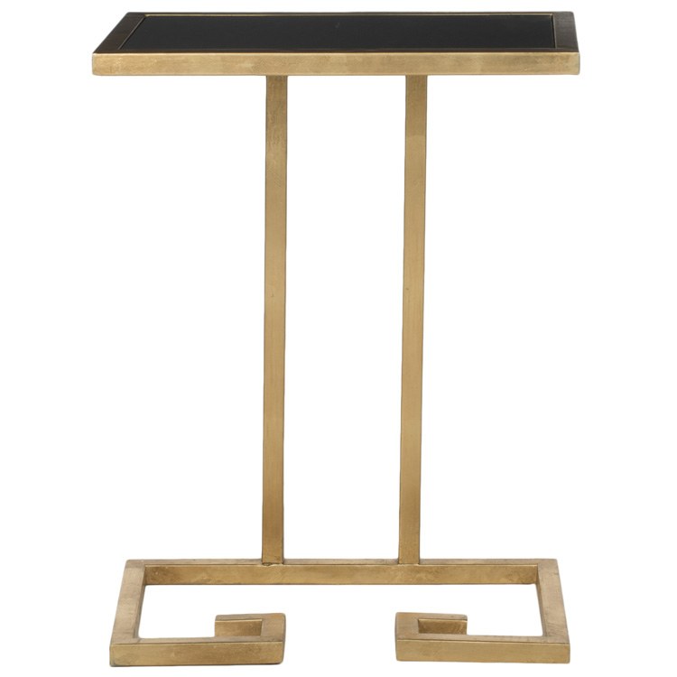 Murphy Accent Table - Gold/Black Outlet Looking For