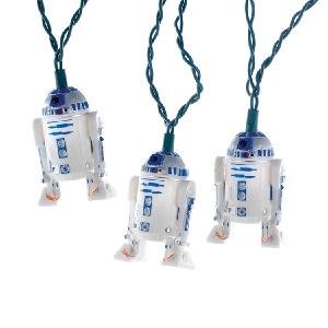10-Light Star Wars Plastic R2D2 Light Set Sale Reliable