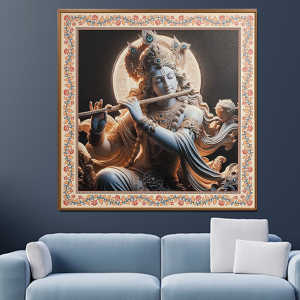 Vasudev Vandana The Lord Krishna Painting For Home Cheap Sale Sast