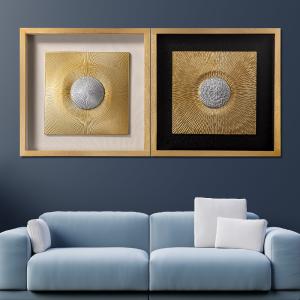 Cosmic Brilliance Shadow Box for Wall Decoration - Set of 2 Discount Looking For
