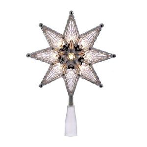 10-Light 8" 8-Point Clear Star Tree Topper Buy Cheap Visit New