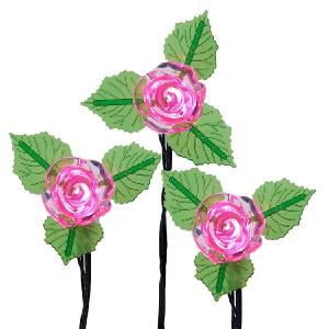 10-Light LED Pink Rose Light Set Best Pices For Sale