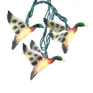 10-Light Mallard Duck Light Set Free Shipping Shop For