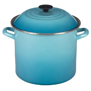 10-Quart Enamel On Steel Stockpot - Caribbean Outlet Cheap Quality