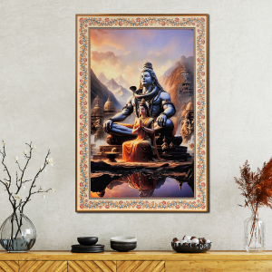 Satyam Shivam Sundaram The Shiva Parvati Painting for Home Sale Huge Surprise