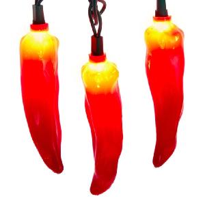 10-Light Red Chili Pepper Light Set Discount Cheapest