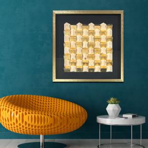 Lustrous Grid Shadow Box Wall Decoration Piece Best Place To Buy