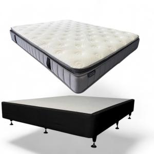 Sleep Max Pillow Top Bed - King Outlet Brand New Unisex