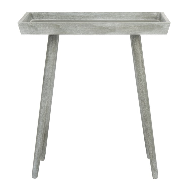 Nonie Tray Accent Table - Slate Gray Free Shipping For Nice