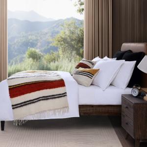 Solola 100% Wool Handwoven Throw Blanket Outlet Clearance Store