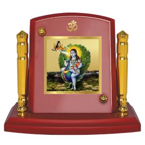 Diviniti 24K Gold Plated Baba Balaknath Photo Frame for Car Dashboard, Home Decor, Tabletop, Puja Room, Showpiece and Gift  MDF1BP  (6.5x5.5 CM) Buy Cheap For Nice