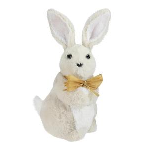 11.5" Beige Plush Standing Easter Bunny Rabbit Boy Spring Figure Sale Cheapest