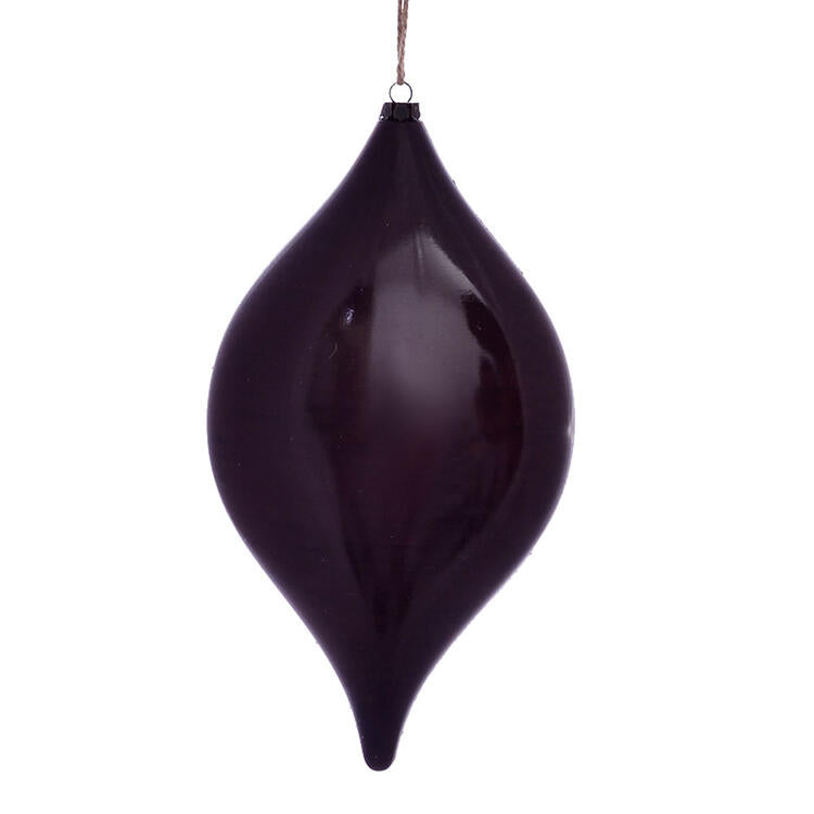 11.5" Burgundy Wood Grain Drop Ornaments 2 Per Pack Amazon Cheap Online
