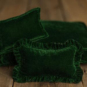 Bed Linens | Pine Green Velvet Top Quality For Sale