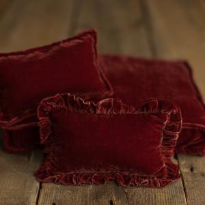 Bed Linens | Deep Red Velvet Pick A Best