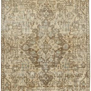 Vintage Royal Collection: Antique Persian Hand-Knotted Rugs in Stonewashed, Recoloured Finishes159 cm x 249 cm Cheap Sale Finishline