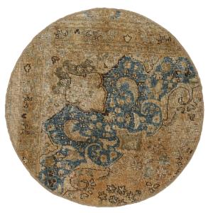 Vintage Royal Collection: Antique Persian Hand-Knotted Rugs in Stonewashed, Recoloured Finishes100 cm x 100 cm Cheap Sale Big Sale