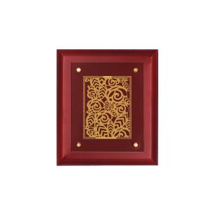 Diviniti 24K Gold Plated Floral Photo Frame Home & Office Decor, Tabletop, Workshop, Gift Items | MDFS2 (20x16 CM) For Sale Cheap Pice
