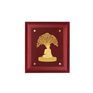Diviniti 24K Gold Plated Foil Bodhi Tree Photo Frame Home & Office Decor, Tabletop, Workshop, Gift Items | MDFS2 (20x16 CM) Free Shipping Outlet Locations