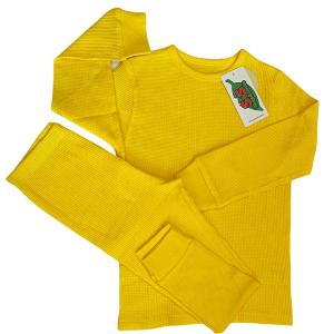 Adult's Sunflower Yellow Waffle Set Websites For Sale