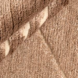 Brown Geometric Fields Hand Knotted Rectangular Luxury Rugs Buy Cheap Many Kinds Of