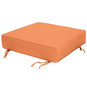 25" L x 25" W x 5" D Ottoman/Bench Cushion 100% Authentic For Sale