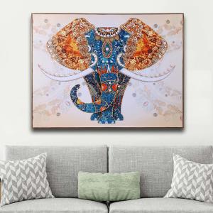 The Udaipur Elephant Framed Canvas Print Clearance Reliable