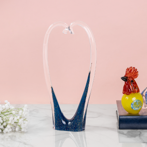 Twilight Tranquility  Handblown Glass Decorative Showpiece Low Cost Online