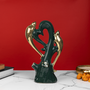 Verdant Majesty Table Decorative Ceramic Showpiece High Quality Cheap Pice