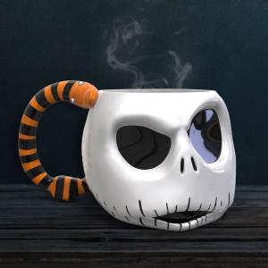 Official Nightmare Before Christmas Jack Skellington Shaped Mug Buy Cheap Big Sale