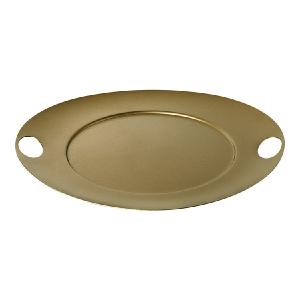 Atmosfera Saturno Oval Tray - Materic Gold Discount With Mastercard