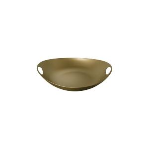 Atmosfera Nettuno Oval Tray - Materic Gold Very Cheap