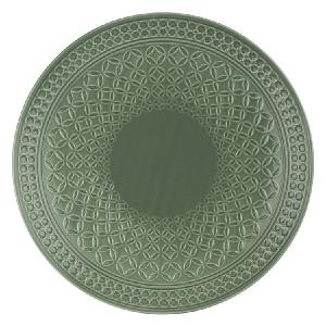 Atrium Embossed Teal Low Bowl Online Online For Sale