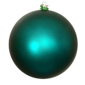 10" Dark Teal Matte Ball Ornament Cheap Get To Buy