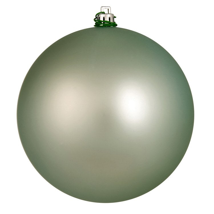 10" Frosty Mint Matte Ball Ornament With Paypal